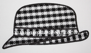 Houndstooth Hat-Houndstooth Hat, football, bama