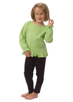 Long Sleeve Frill Shirt-long sleeve frill shirt