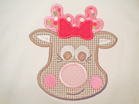 Randa Reindeer-reindeer, Christmas appliques