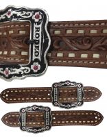 Ladies Size "Rodeo" Belt Spur Straps.- Ladies Size Rodeo Belt Spur Straps.