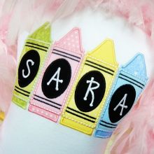 Crayon Alphabet-crayons, back to school, alphabets